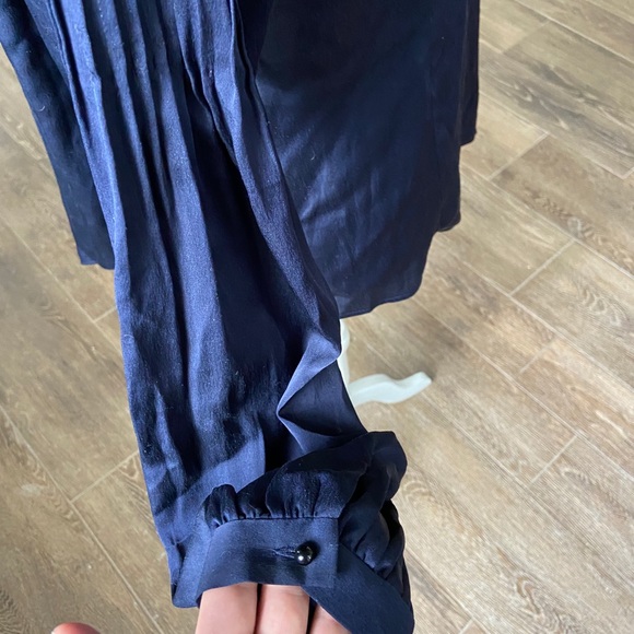 Ann Taylor Silk Pussy Bow Shirt - Picture 4 of 6